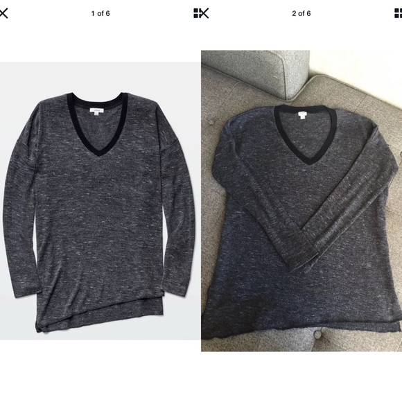 Aritzia Wilfred sherbrook v neck long sleeve top